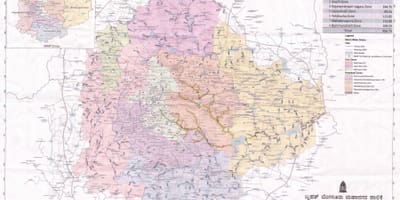 نقشه BBMP rajakaluve